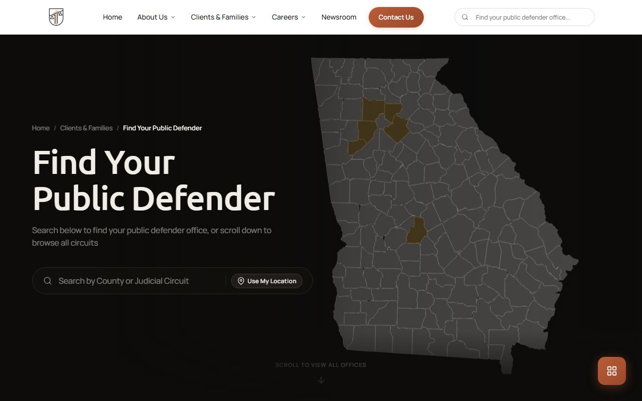 Taylor County Superior Court public defender office listing