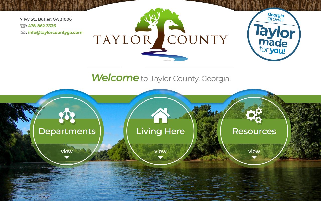 Taylor County court records county government homepage